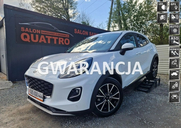 ford śląskie Ford Puma cena 73900 przebieg: 41200, rok produkcji 2020 z Rybnik